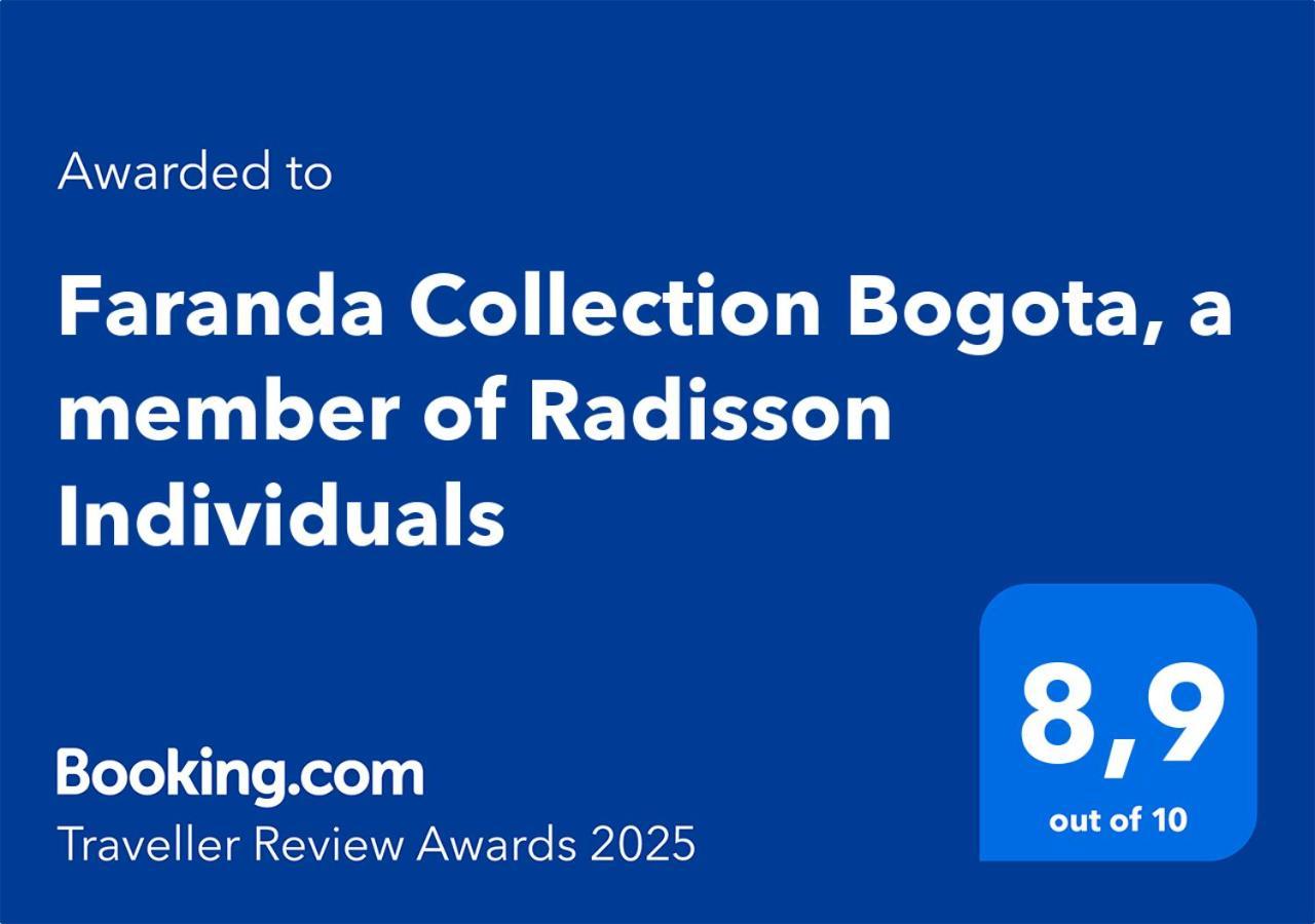 Faranda Collection Bogota, A Member Of Radisson Individuals Hotel Bagian luar foto